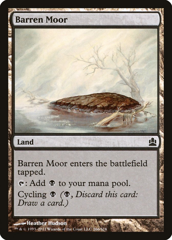 Barren Moor [Commander 2011] | Game Grid - Logan