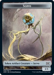 Servo // Treasure Double-Sided Token [Double Masters Tokens] | Game Grid - Logan