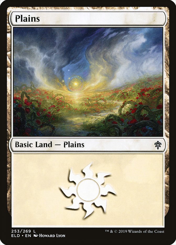 Plains (253) [Throne of Eldraine] | Game Grid - Logan