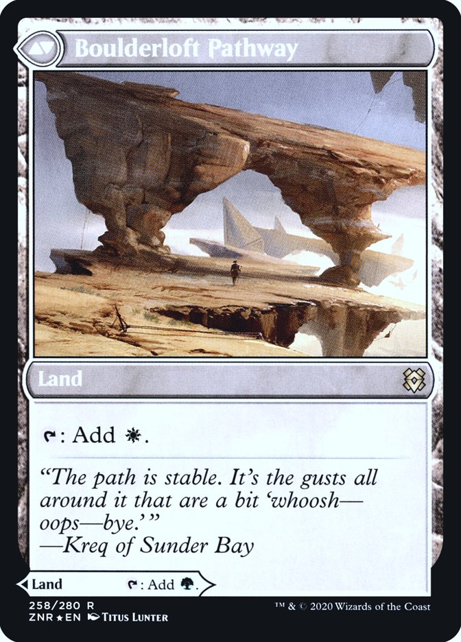 Branchloft Pathway // Boulderloft Pathway [Zendikar Rising Prerelease Promos] | Game Grid - Logan