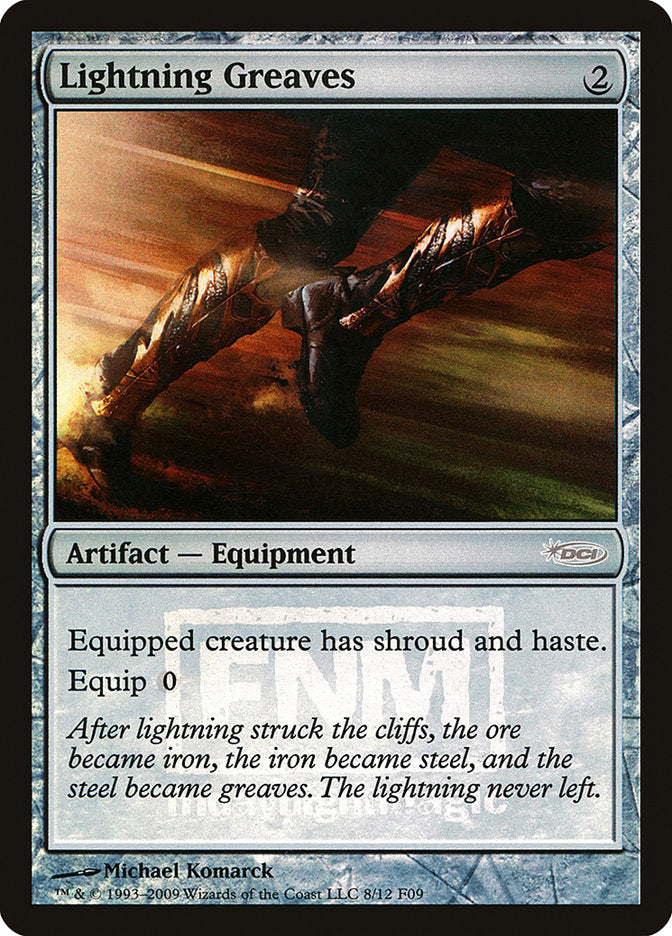 Lightning Greaves [Friday Night Magic 2009] | Game Grid - Logan