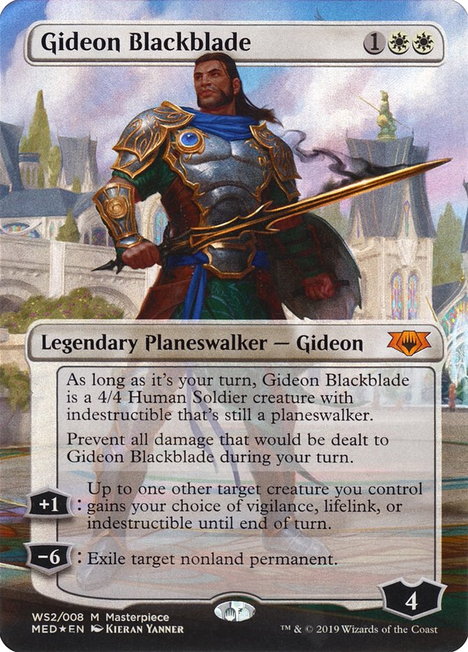 Gideon Blackblade [Mythic Edition] | Game Grid - Logan