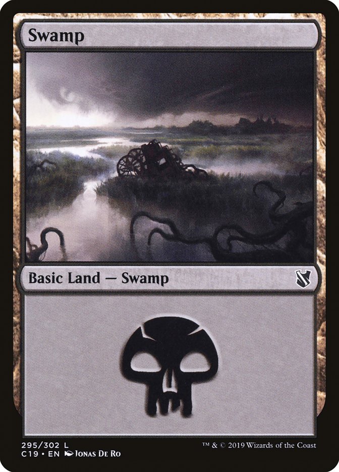 Swamp (295) [Commander 2019] | Game Grid - Logan