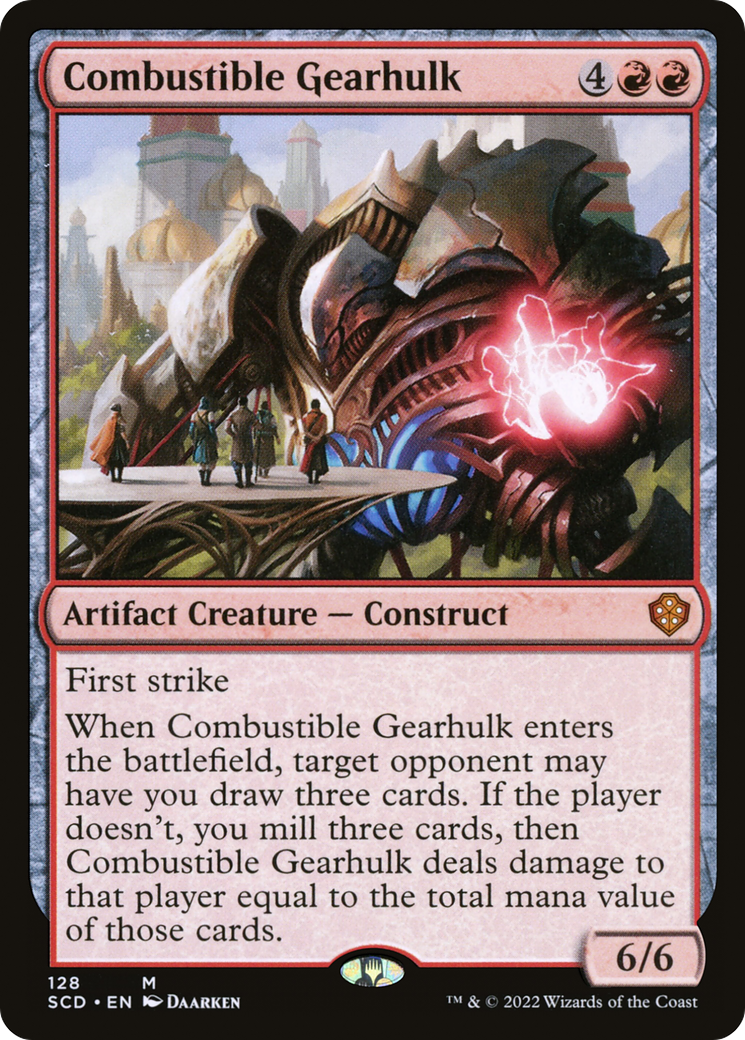 Combustible Gearhulk [Starter Commander Decks] | Game Grid - Logan