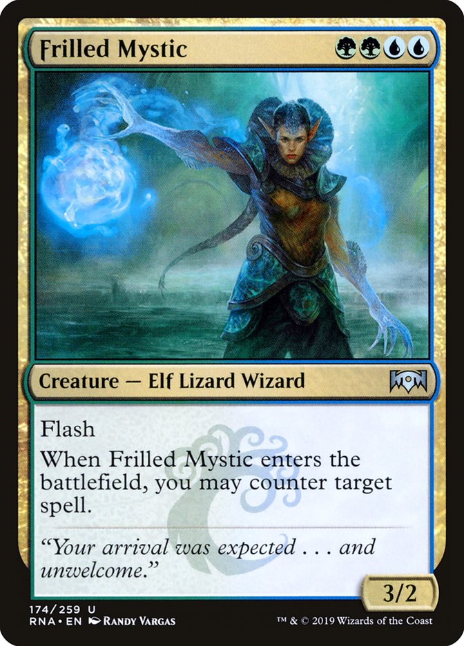 Frilled Mystic [Ravnica Allegiance] | Game Grid - Logan