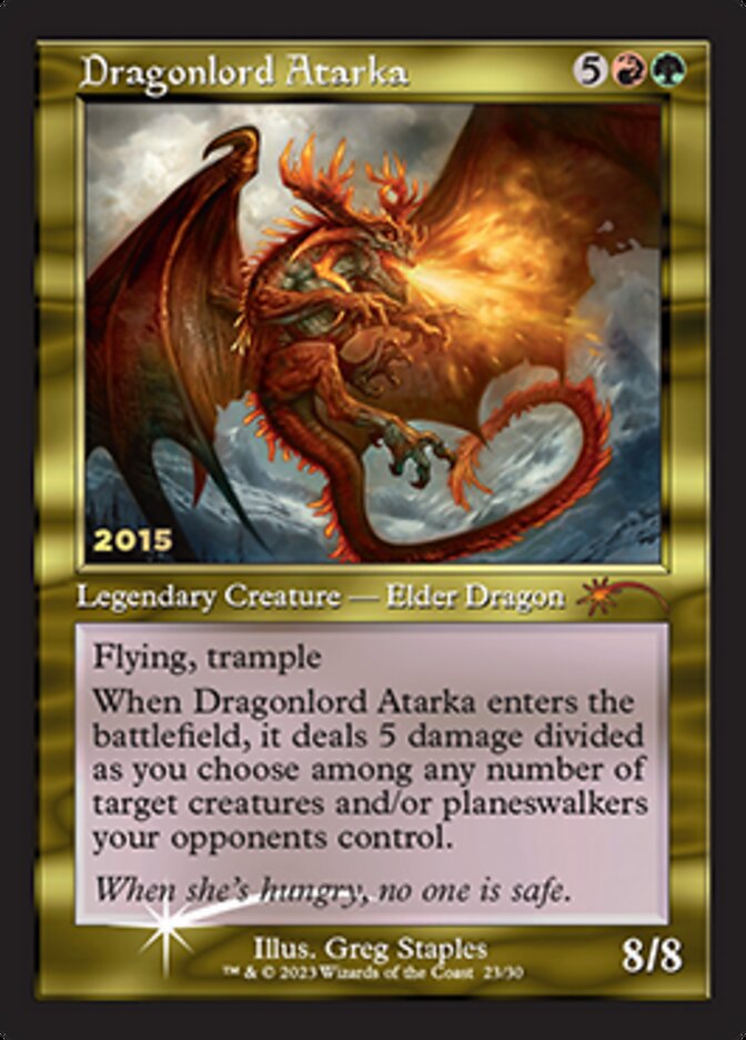 Dragonlord Atarka [30th Anniversary Promos] | Game Grid - Logan