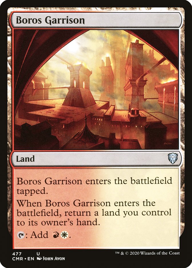 Boros Garrison [Commander Legends] | Game Grid - Logan