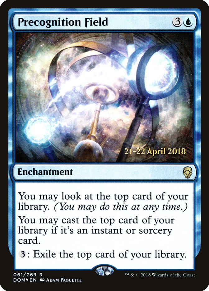 Precognition Field [Dominaria Prerelease Promos] | Game Grid - Logan