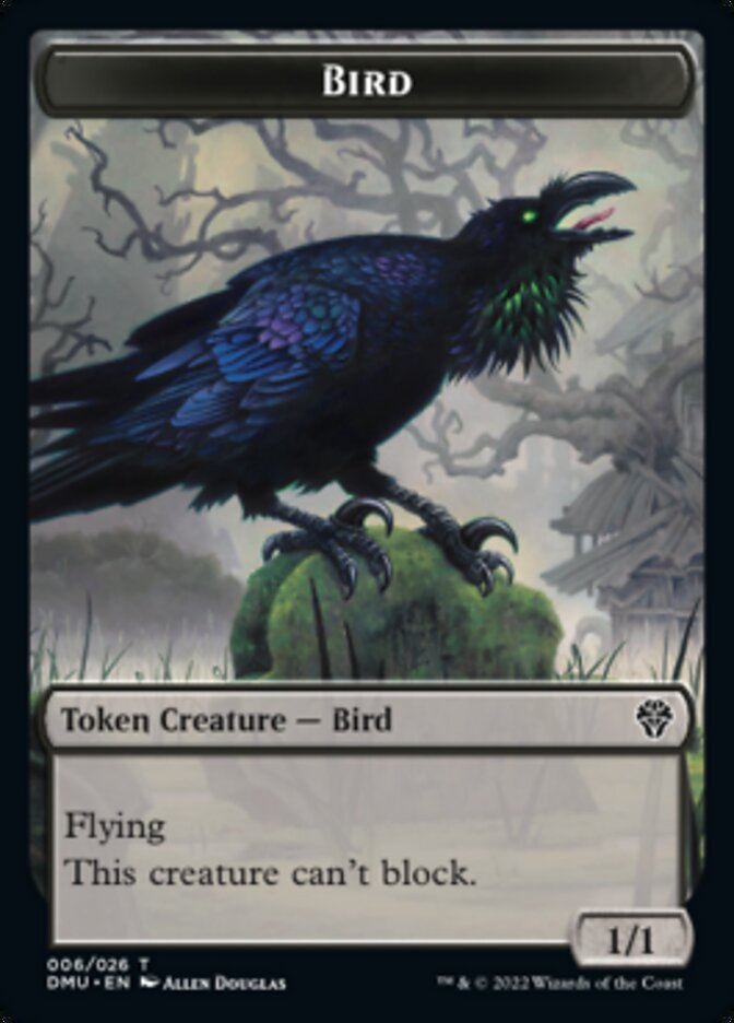 Phyrexian // Bird (006) Double-Sided Token [Dominaria United Tokens] | Game Grid - Logan