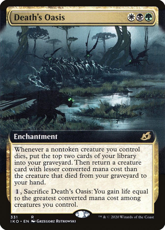 Death's Oasis (Extended Art) [Ikoria: Lair of Behemoths] | Game Grid - Logan