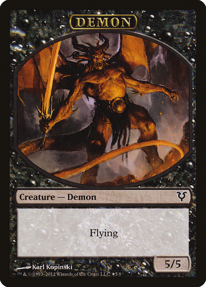 Angel // Demon Double-Sided Token [Open the Helvault] | Game Grid - Logan