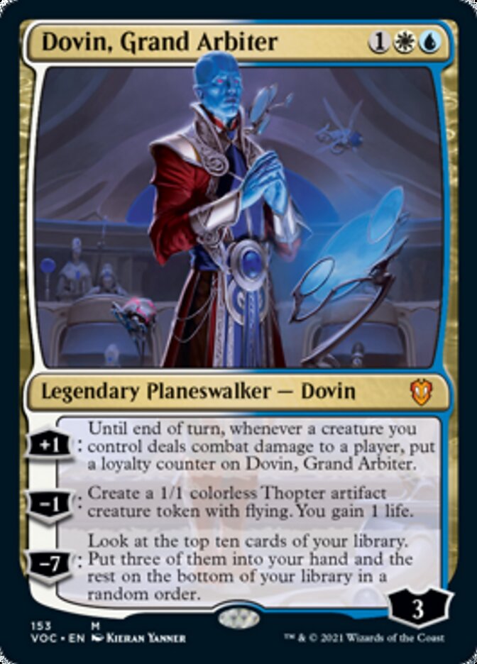 Dovin, Grand Arbiter [Innistrad: Crimson Vow Commander] | Game Grid - Logan