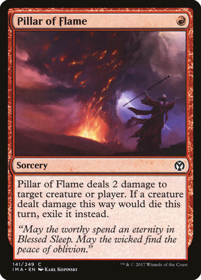 Pillar of Flame [Iconic Masters] | Game Grid - Logan