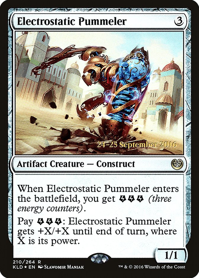 Electrostatic Pummeler [Kaladesh Prerelease Promos] | Game Grid - Logan