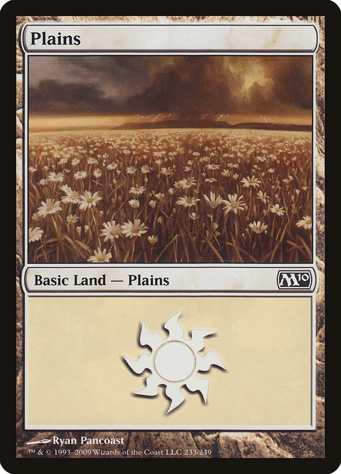 Plains (233) [Magic 2010] | Game Grid - Logan