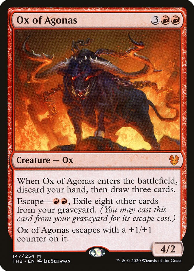 Ox of Agonas [Theros Beyond Death] | Game Grid - Logan