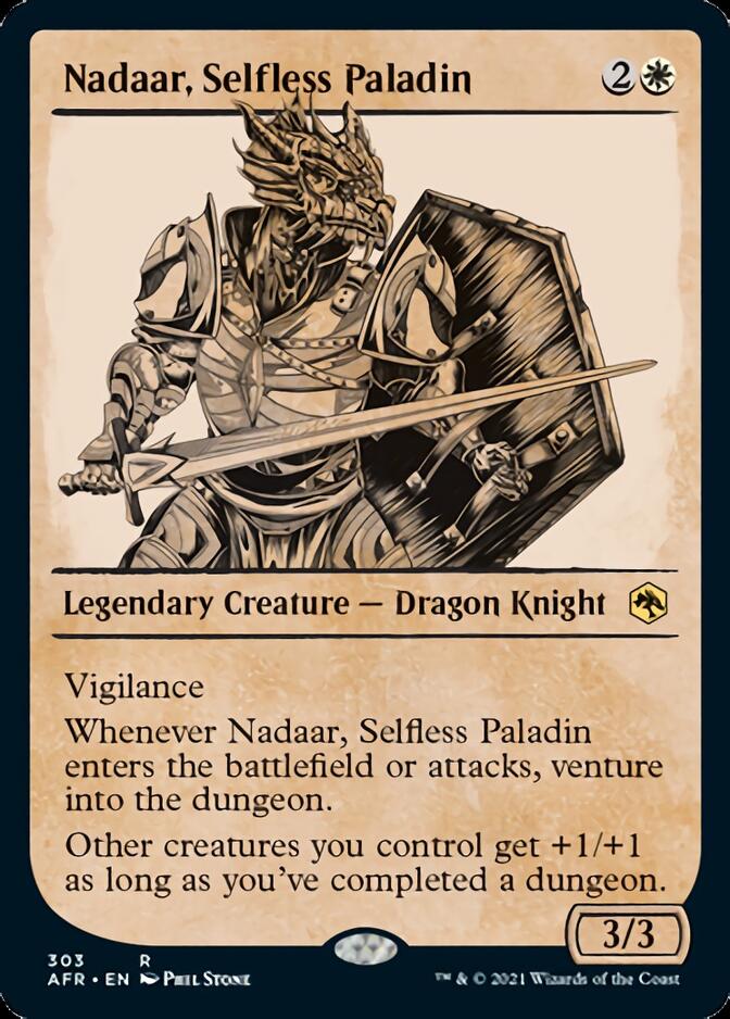 Nadaar, Selfless Paladin (Showcase) [Dungeons & Dragons: Adventures in the Forgotten Realms] | Game Grid - Logan