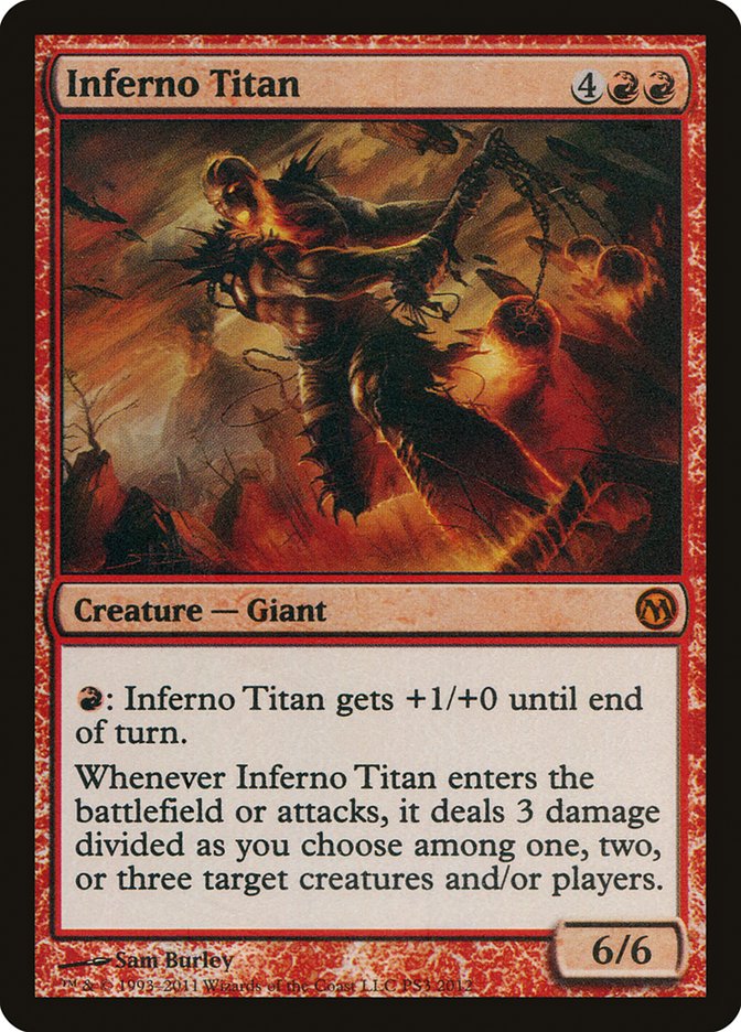 Inferno Titan (Duels of the Planeswalkers Promos) [Duels of the Planeswalkers Promos 2011] | Game Grid - Logan