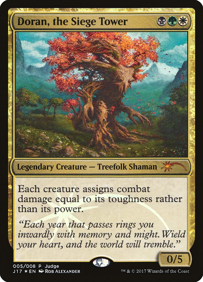 Doran, the Siege Tower [Judge Gift Cards 2017] | Game Grid - Logan