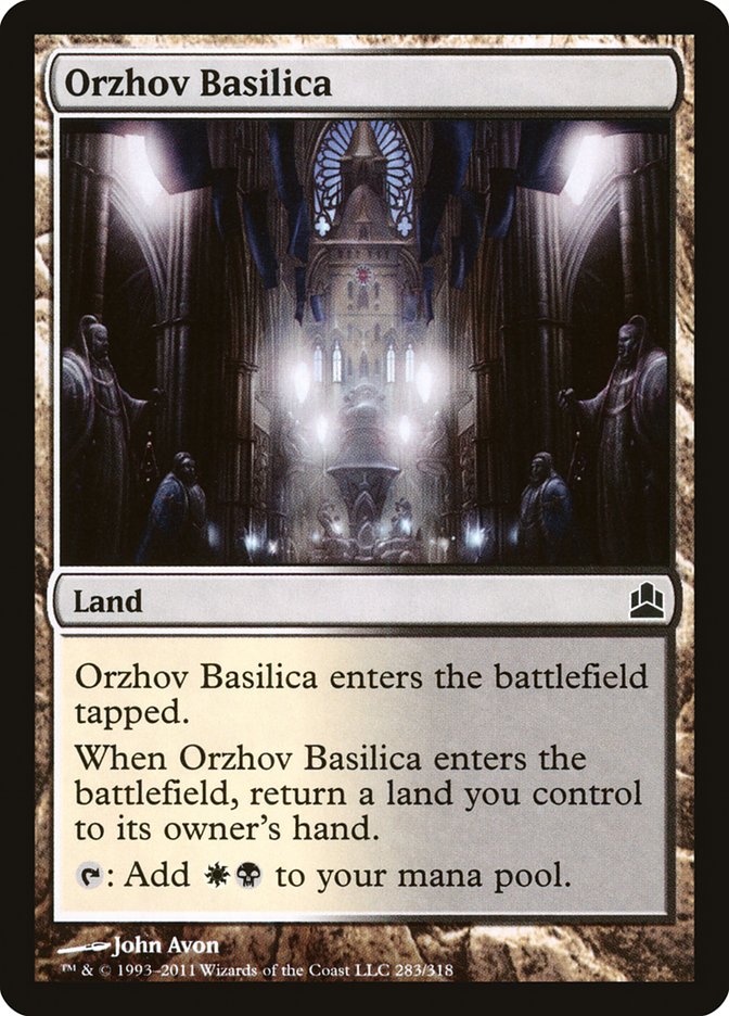 Orzhov Basilica [Commander 2011] | Game Grid - Logan