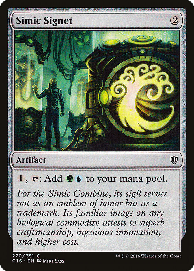 Simic Signet [Commander 2016] | Game Grid - Logan