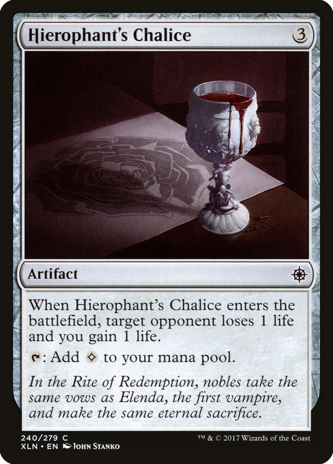 Hierophant's Chalice [Ixalan] | Game Grid - Logan