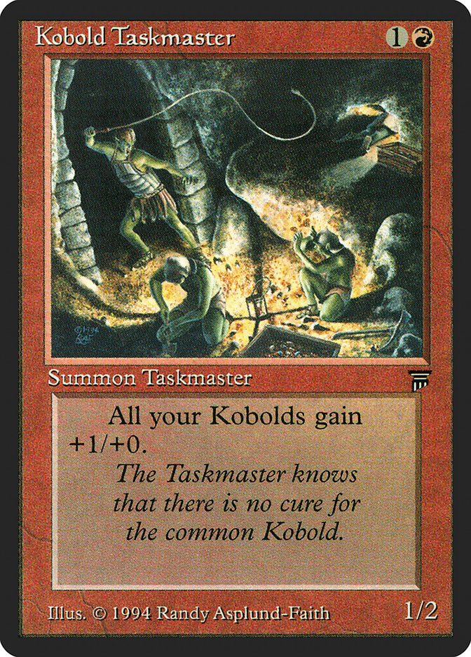 Kobold Taskmaster [Legends] | Game Grid - Logan