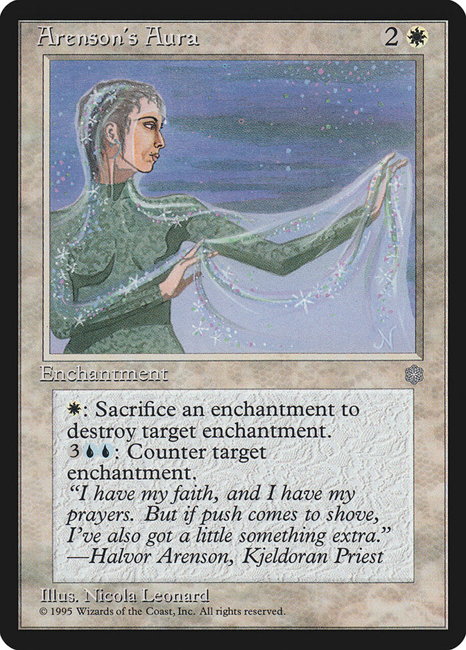 Arenson's Aura [Ice Age] | Game Grid - Logan