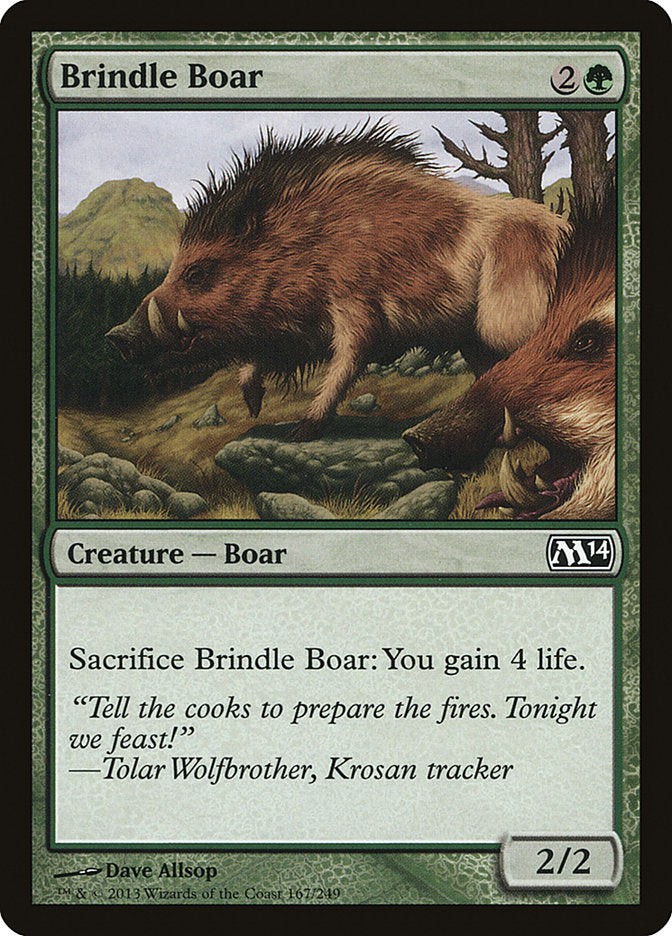 Brindle Boar [Magic 2014] | Game Grid - Logan