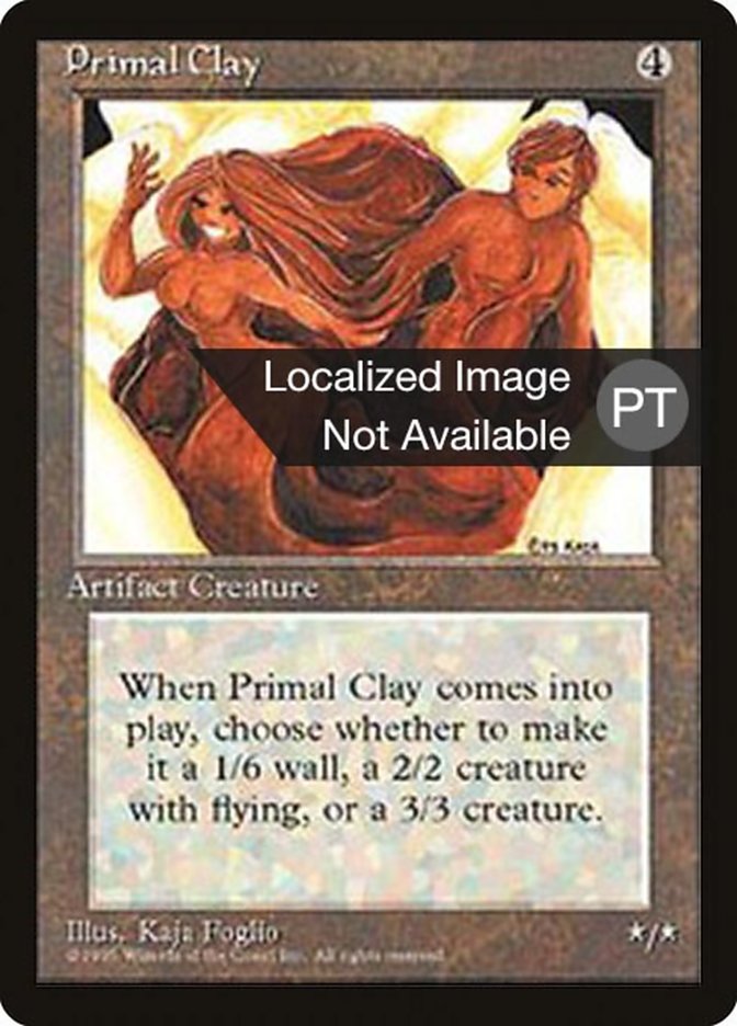 Primal Clay [Fourth Edition (Foreign Black Border)] | Game Grid - Logan