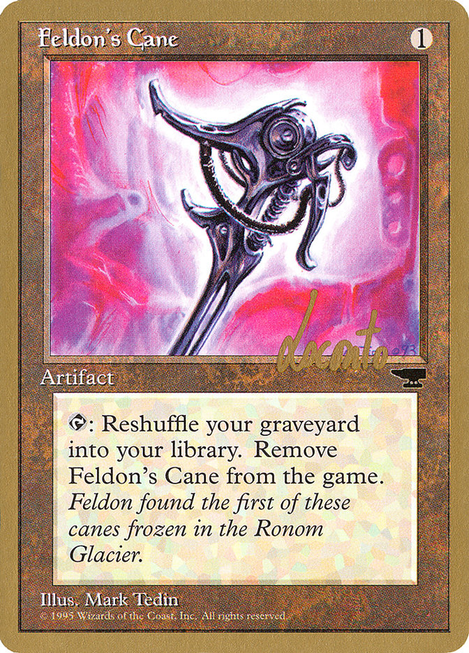 Feldon's Cane (Michael Loconto) [Pro Tour Collector Set] | Game Grid - Logan