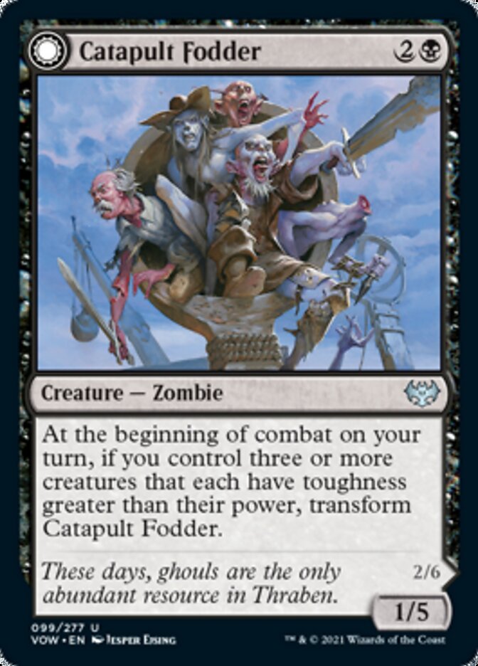 Catapult Fodder // Catapult Captain [Innistrad: Crimson Vow] | Game Grid - Logan