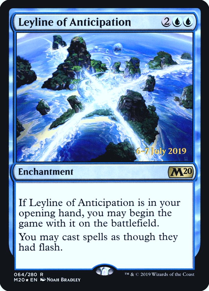 Leyline of Anticipation [Core Set 2020 Prerelease Promos] | Game Grid - Logan