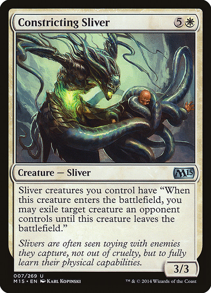 Constricting Sliver [Magic 2015] | Game Grid - Logan