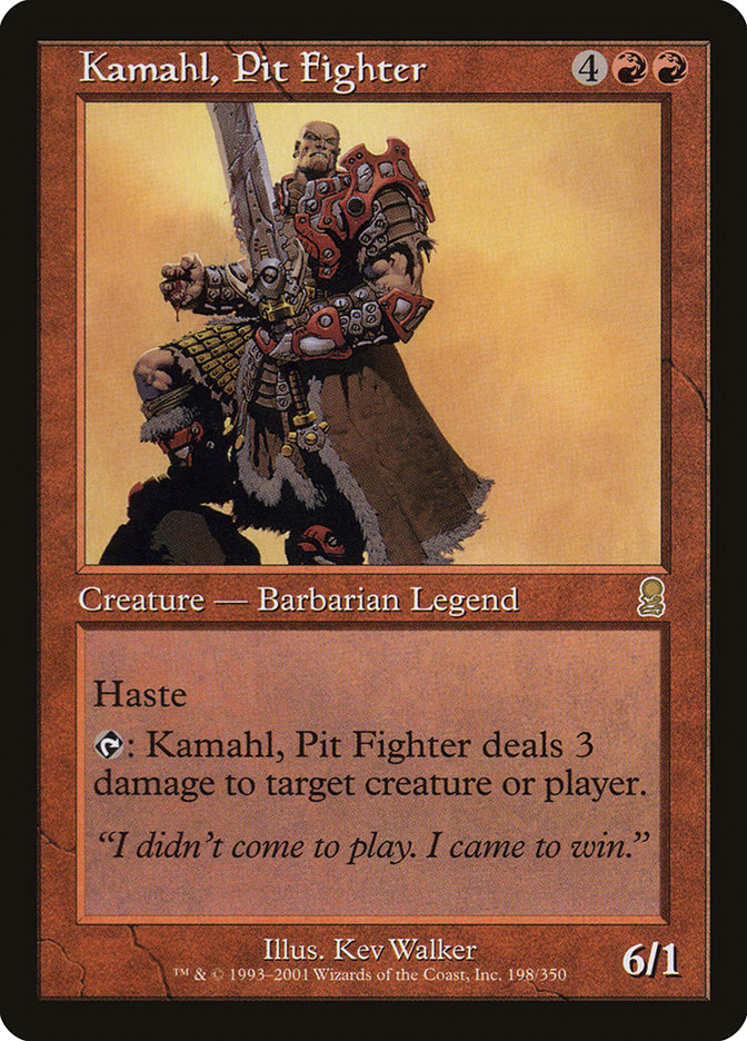 Kamahl, Pit Fighter [Odyssey] | Game Grid - Logan