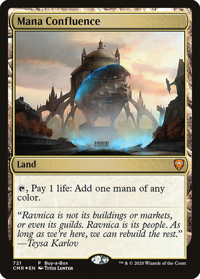 Mana Confluence (Buy-A-Box) [Commander Legends Promos] | Game Grid - Logan