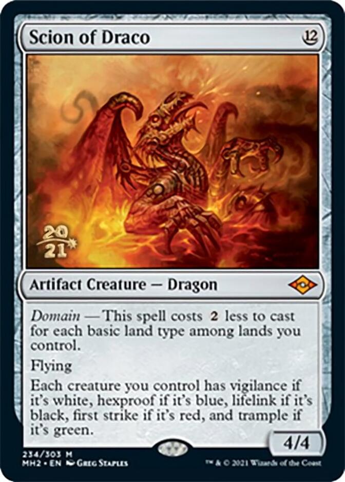 Scion of Draco [Modern Horizons 2 Prerelease Promos] | Game Grid - Logan