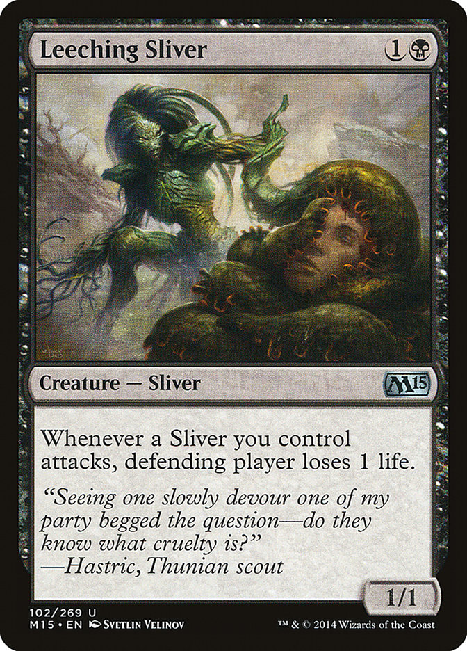 Leeching Sliver [Magic 2015] | Game Grid - Logan