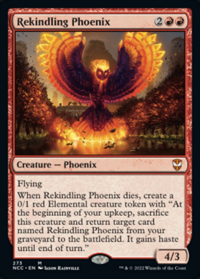 Rekindling Phoenix [Streets of New Capenna Commander] | Game Grid - Logan