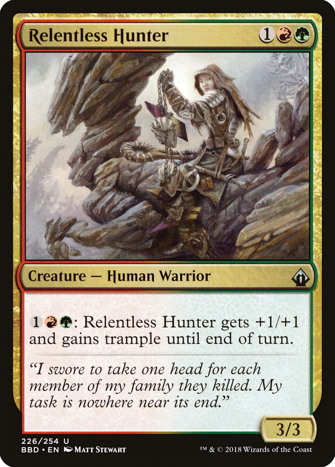 Relentless Hunter [Battlebond] | Game Grid - Logan