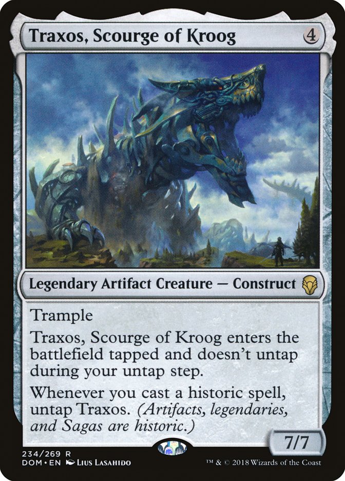 Traxos, Scourge of Kroog [Dominaria] | Game Grid - Logan