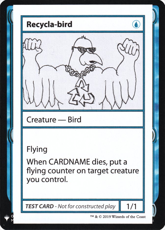Recycla-bird [Mystery Booster Playtest Cards] | Game Grid - Logan