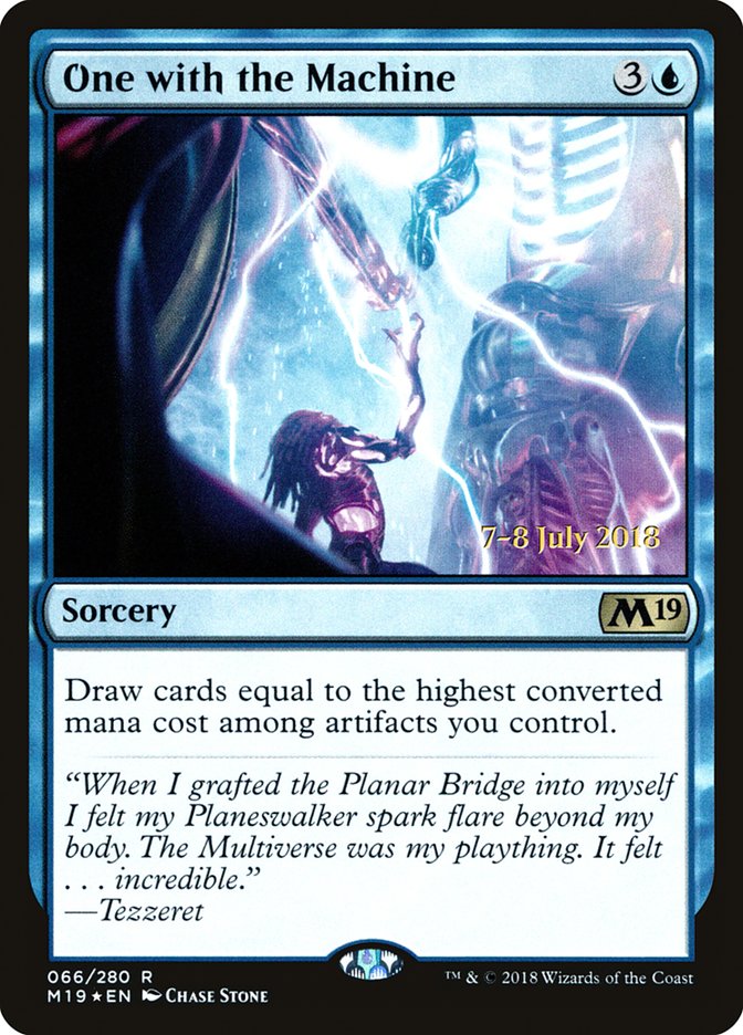 One with the Machine [Core Set 2019 Prerelease Promos] | Game Grid - Logan
