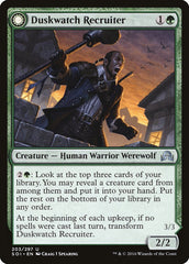 Duskwatch Recruiter // Krallenhorde Howler [Shadows over Innistrad] | Game Grid - Logan