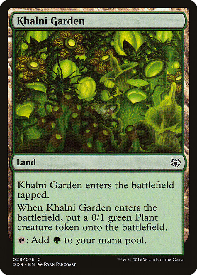 Khalni Garden [Duel Decks: Nissa vs. Ob Nixilis] | Game Grid - Logan