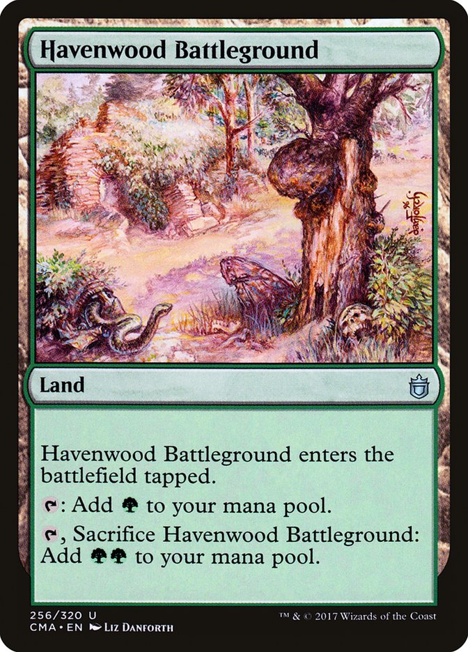 Havenwood Battleground [Commander Anthology] | Game Grid - Logan