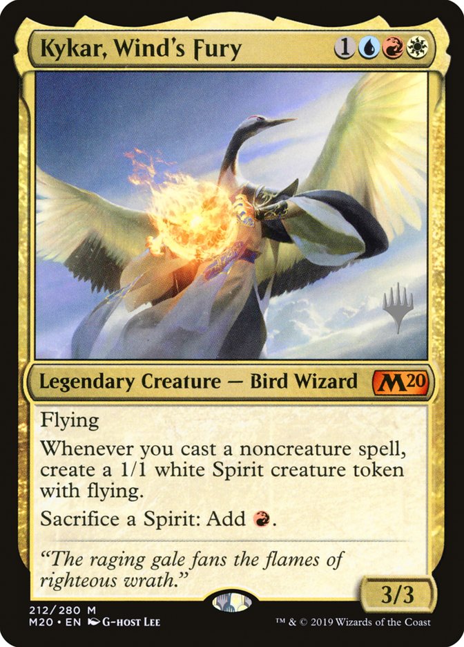 Kykar, Wind's Fury (Promo Pack) [Core Set 2020 Promos] | Game Grid - Logan