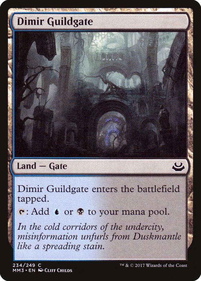 Dimir Guildgate [Modern Masters 2017] | Game Grid - Logan