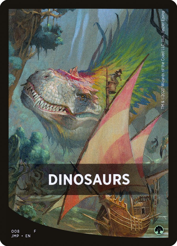 Dinosaurs Theme Card [Jumpstart Front Cards] | Game Grid - Logan