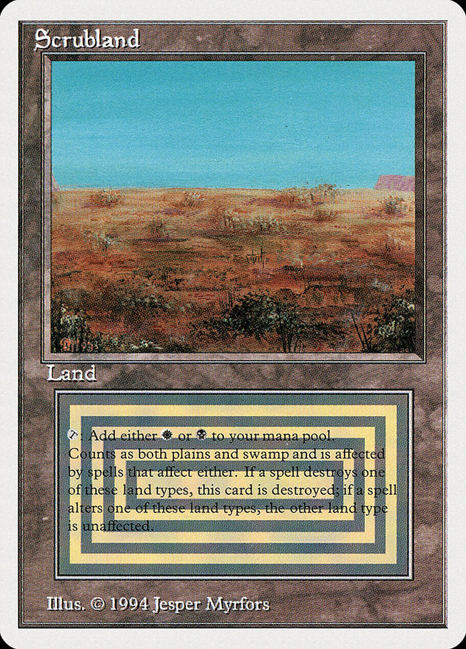Scrubland [Summer Magic / Edgar] | Game Grid - Logan